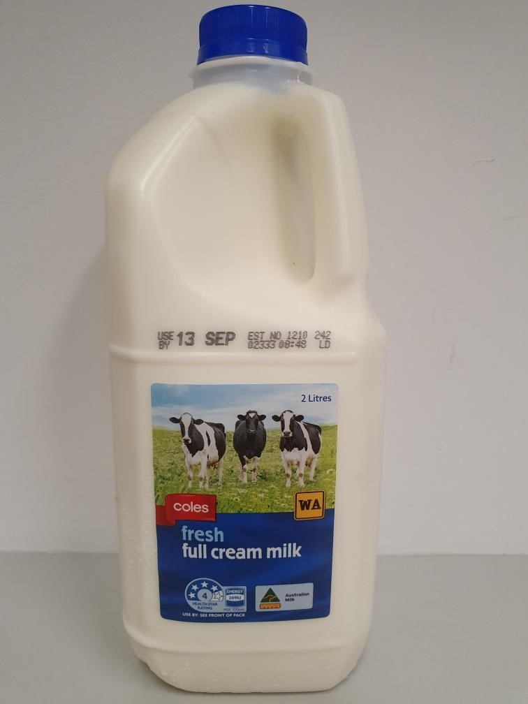 Coles Supermarkets Australia Pty Ltd — Coles Brand Fresh Full Cream